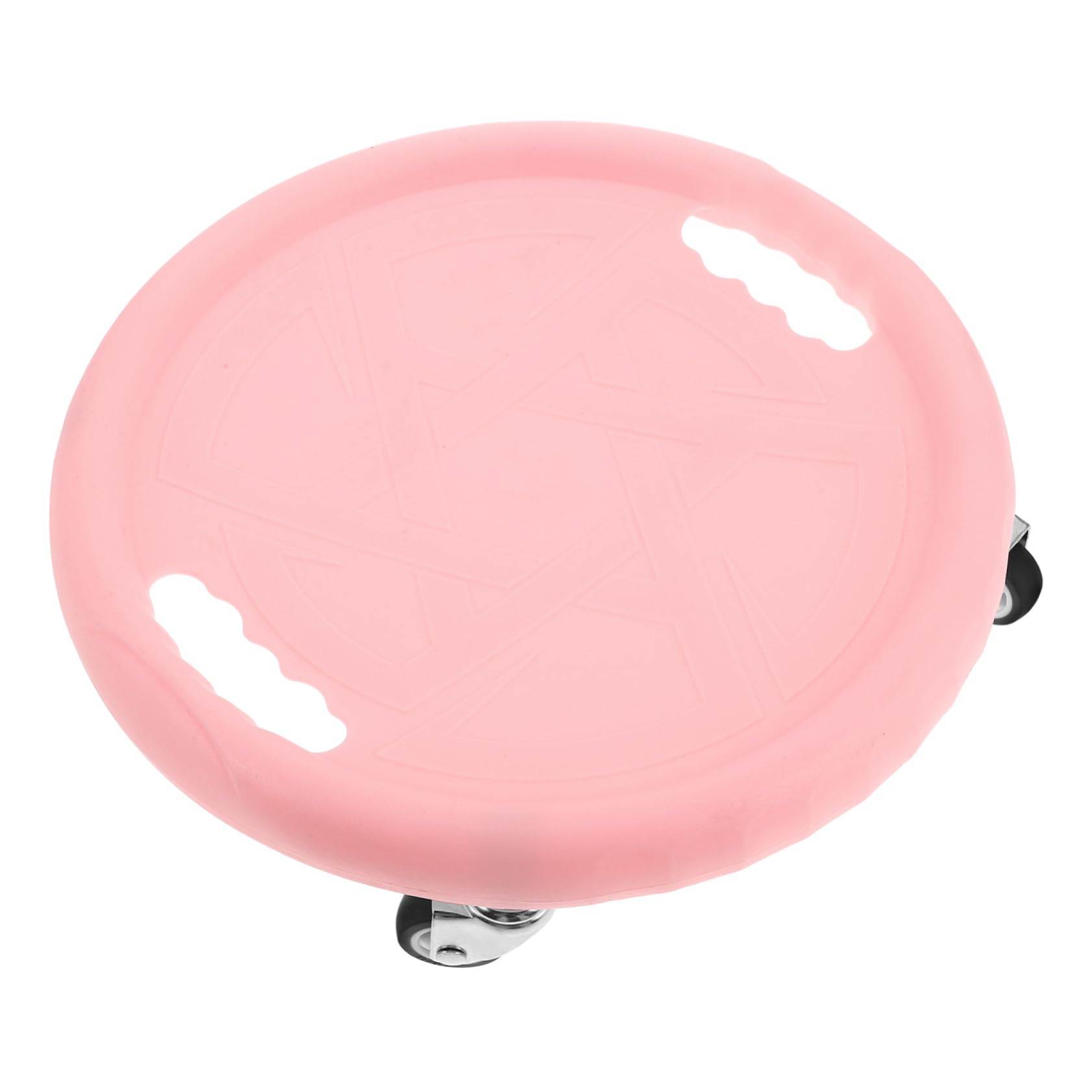 Rueda de Ejercicios Abdominales Rosa para Entrenamiento de Core