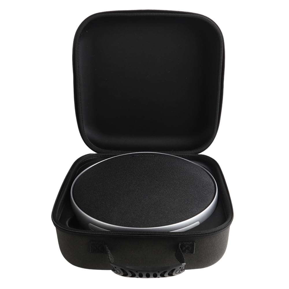 Aufbewahrungstasche, tragbare Tragetasche für Harman Kardon Onyx Studio 9, EVA-Hartschalenschutzbox, Lautsprechertasche, Organizer-Tasche mit Schultergurt, Schwarzes Innenfutter, Aufbewahrungstasche