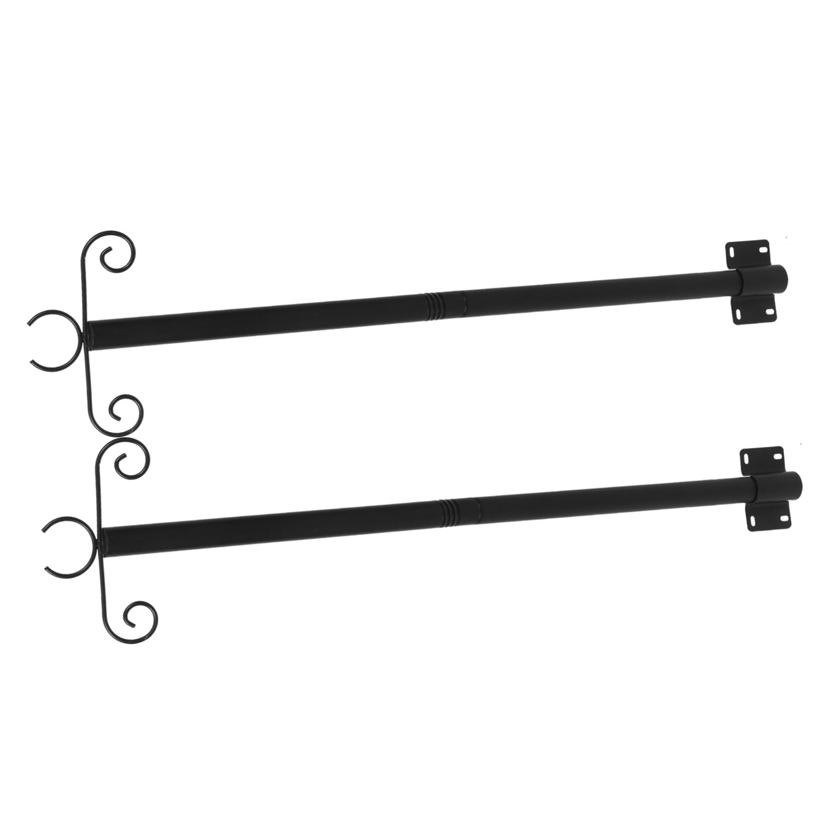 BESPORTBLE Metal Hanging Light Support Rods for Outdoor String Lights Poles for Bird Feeders and Outdoor Lighting