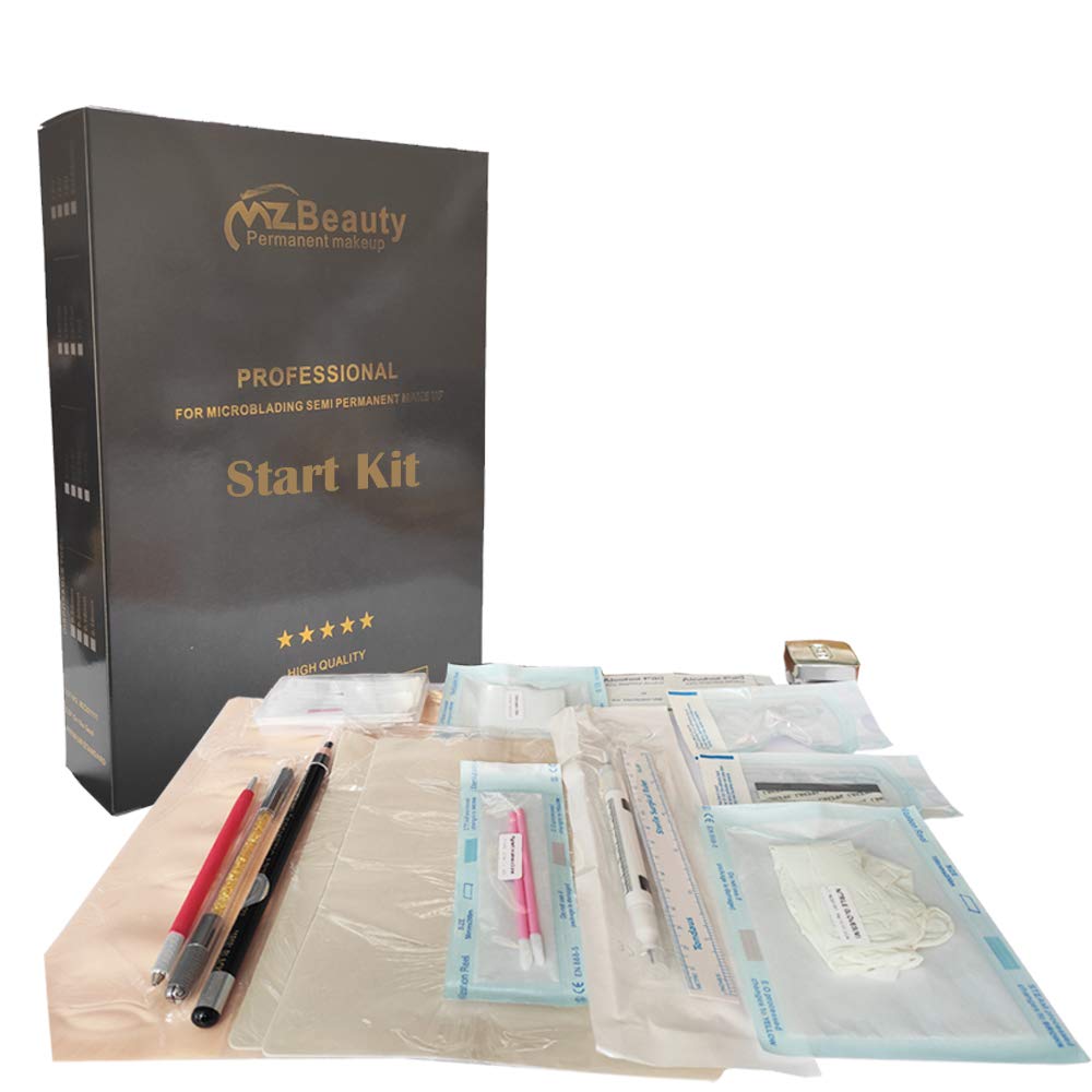 Microblading Learnning Kit Practise Eyebrow Design Permanent Makeup Tattoo Supplies Start Kits Accessories Microblade Manual Pen