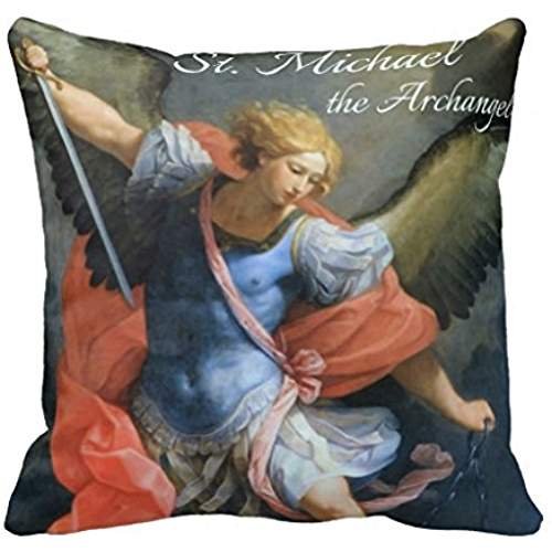 Federa copricuscino con scritta St Michael The