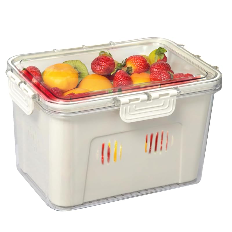 PRIME PICK Fridge Organizer with Lids, Stackable Refrigerator Organizer Bins, Removable Containers for Food and Storage, for Beverages, Fruit, Vegetables (B0CW1Q77JL) Amazon Price History, Amazon Price Tracker