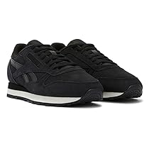 Reebok Classic Leather, Scarpe da Ginnastica Unisex – Adulto, Black Washed Black White, 42 EU