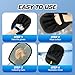 PETCHO Pet Hair Remover Glove 2-Pack – Reusable Electrostatic Dog Cat Hair Removal Tool for Furniture, Clothes, Car Seats, Carpet – Upgraded Animal Fur Remover Tool