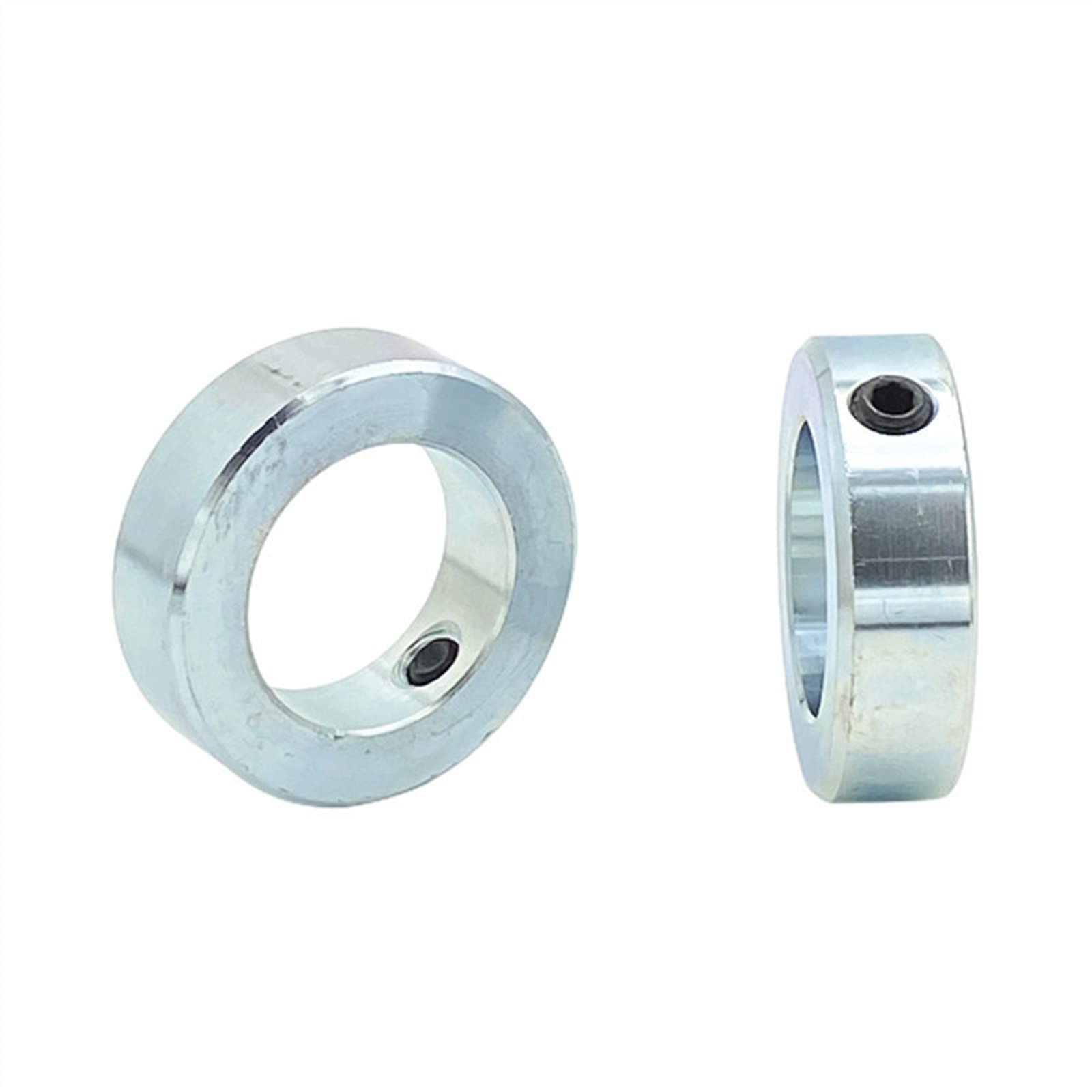 Collari for Alberi in Acciaio al Carbonio Fissaggio avvitato Anello di Fissaggio for Fissaggio Morsetto for Gola Spinta 1 Pezzo (Size : 10-20-10mm M5)