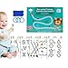 Scribble Smart Workbook, Fast-Track Young Minds, Reusable Children's Magic Copybook, Little Curious Minds Scribblesmart, Scribblesmart Workbook, Handwriting Calligraphy Practice (D)