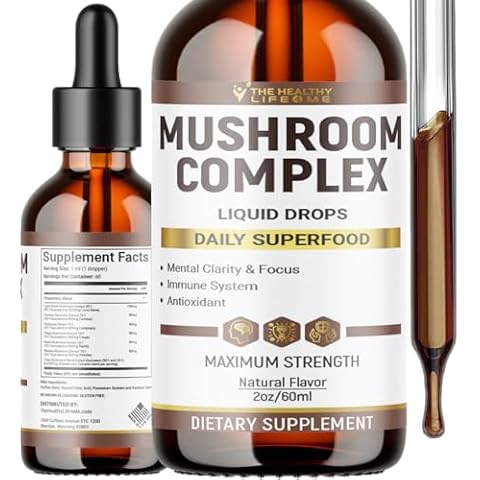 THE HEALTHY LIFE 4 ME Liquid Mushroom Complex Cover