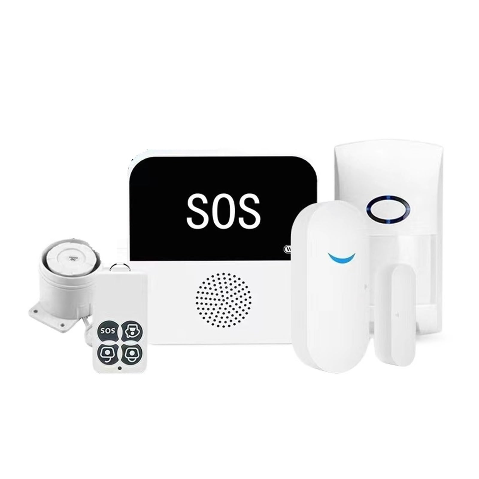 Système d'alarme kit de protection DELURA pour la sécurité de votre famille