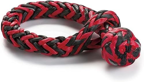 WARN 102559 Spydura Nightline - Cuerda sintética reflectante con grillete suave, diámetro de 12"