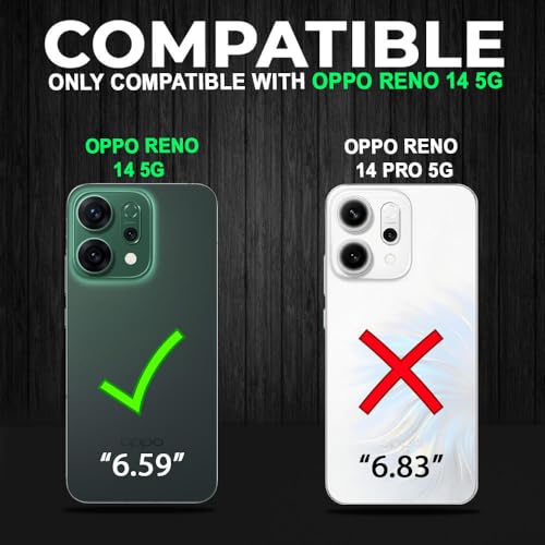 Image of AESTMO Back Case Cover for Oppo Reno 14 5G Cover | Cute Fun Cartoon 3D Ball | Coffee Silicone Case | Full Body Protection | Camera Protection Back Oppo Reno 14 5G (Black)