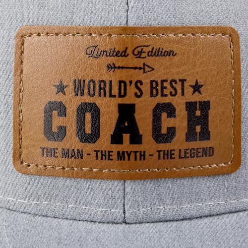 Image of Baseball Cap for Men - Gifts for Men - Grey Baseball Cap