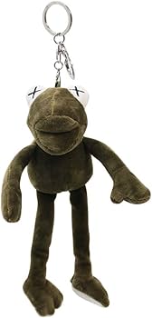 Amazon.co.jp: Baharat かえる キーホルダー ぬいぐるみ 蛙 2点セット