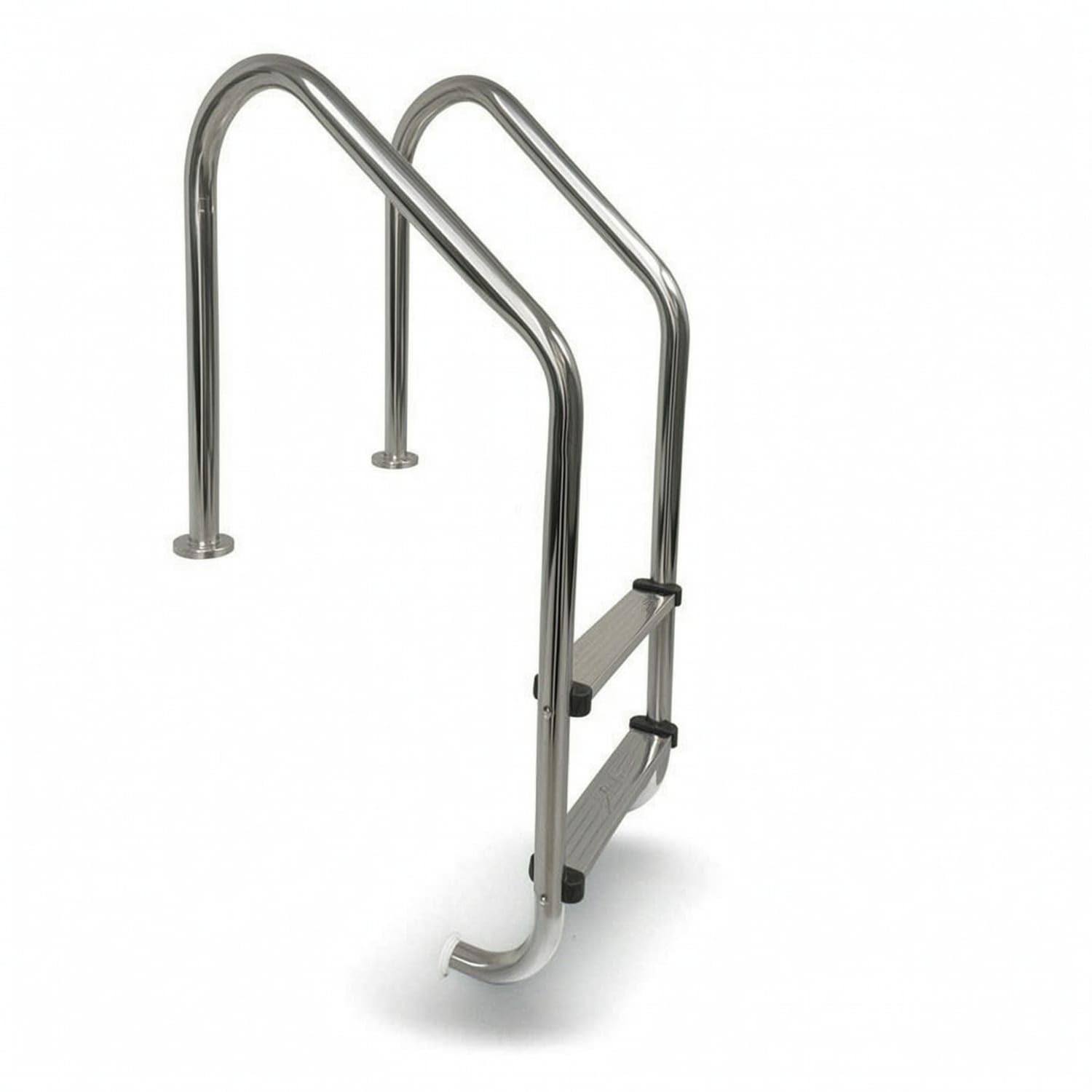 Rust-Resistant Stainless Steel Pool Ladder Polished 2-Step Pool Ladder Heavy-Duty Entry System Long-Lasting for Thermal Spring, Level 2 Sl215|Pool Ladders & Steps|Home & Garden-image-43