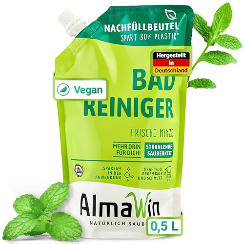 Limpiador de baño, bolsa de recambio, 500 ml.