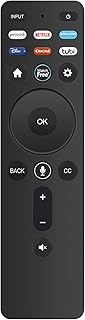 New Replacement Voice Remote Control XRT260 fit for Vizio V-Series Smart TV V756-J03 V756x-J03 V505C-J09 V705-J01 V705x-J03 V705-J03 V755-J04 V435-J01 V505-J01 V505-J09 V555-J01 V585-J01 V706-J03