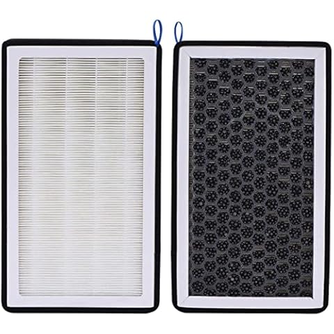 MOTOLIMO Cabin Air Filter HEPA with Activated Carbon Air Intake Filter Replacement for Tesla Model 3 Model Y 2017-2020 Cover