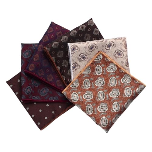 Pochette de costume vintage et petit foulard carré de poitrine business pour homme
