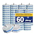 60PCS Toilet Wand Refills Compatible with Clorox Toilet Wand. Disposable Toilet Brush Refills. Bathroom Cleaning. Disposable Toilet Bowl. High-Density Disposable Toilet Brush Scrubber