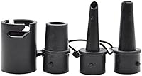 Vista 5 de Boquillas de bomba inflables, accesorios de válvulas de aire, barco multifuncional para bomba SUP, a prueba de fugas, portátil, boquilla de bomba