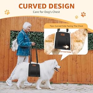 20-150-lbs-Dog-Lift-Harness-Dog-Sling-for-Large-Dogs-Hind-Leg-Support-Curved-Plush-Lining-Dog-Sling-Carrier-Adjustable-Dog-Support-Harness-Helps-Senior-Elderly-Injured-Pet-Black-Large - Cucciolini Doodles   20-150-lbs-Dog-Lift-Harness-Dog-Sling-for-Large-Dogs-Hind-Leg-Support-Curved-Plush-Lining-Dog-Sling-Carrier-Adjustable-Dog-Support-Harness-Helps-Senior-Elderly-Injured-Pet-Black-Large