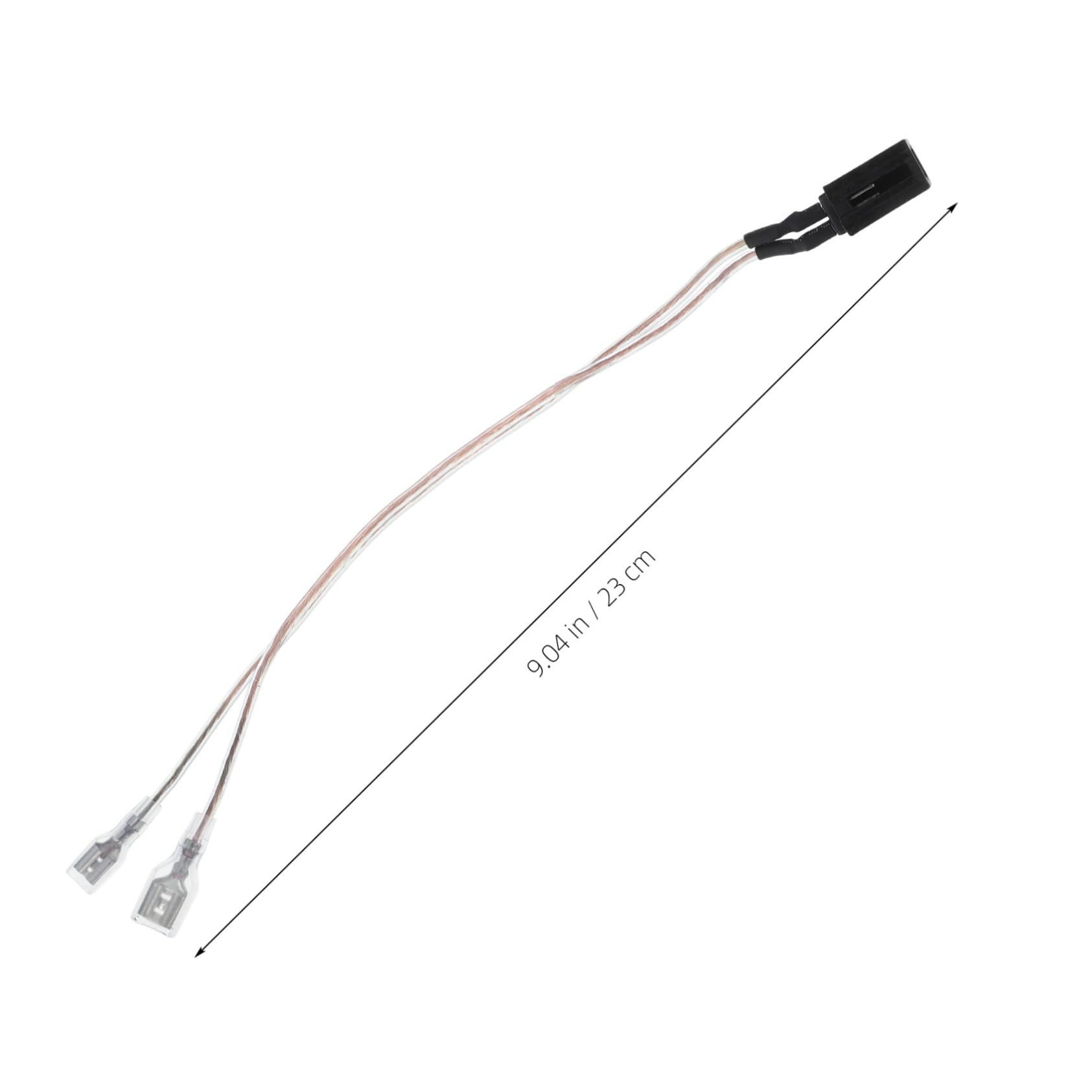 DOITOOL Speaker Harness for Car 4pcs Speaker Cable Converter High-pitched Plug Sound Clarity Car Speaker Connector Wire Harness