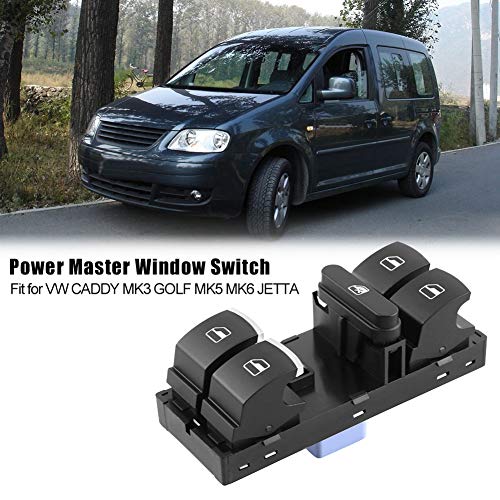 Interrupteur de lève-vitre universel 5 broches pour commande électrique automobile