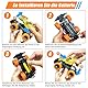 Pup Go Monster Truck Ferngesteuertes Dino Auto mit Licht für Kinder 3-9 Jahr, Robust Mini RC Auto Schnell Offroad Indoor Outdoor, Spielzeug Kleinkind Weihnachten Geburtstagsgeschenk Junge, Orange