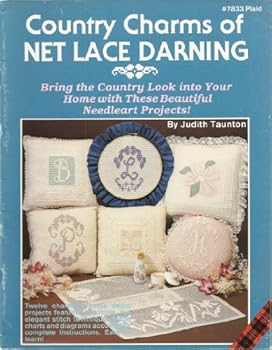 Paperback Country Charms of Net Lace Darning Book