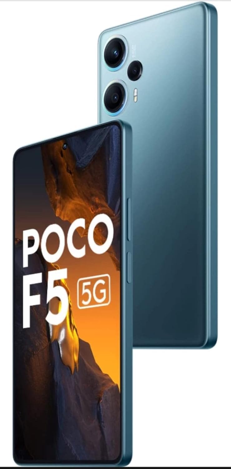 スマートフォン本体 POCO F5 8GB/256GB BLUE POCO F5 5G (Electric Blue, 256 GB) (12 GB RAM) : Amazon.in