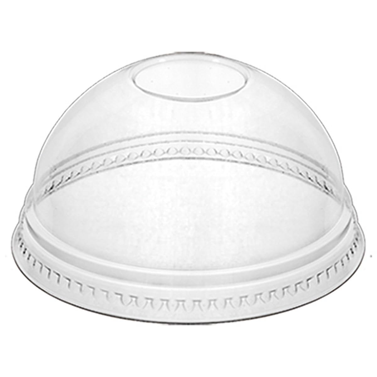 Couvercle dôme transparent 95mm sans trou pour conserver les aliments frais
