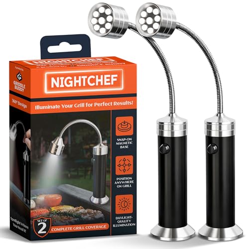 Lampe de barbecue magnétique idéale pour les soirées fumoir en extérieur