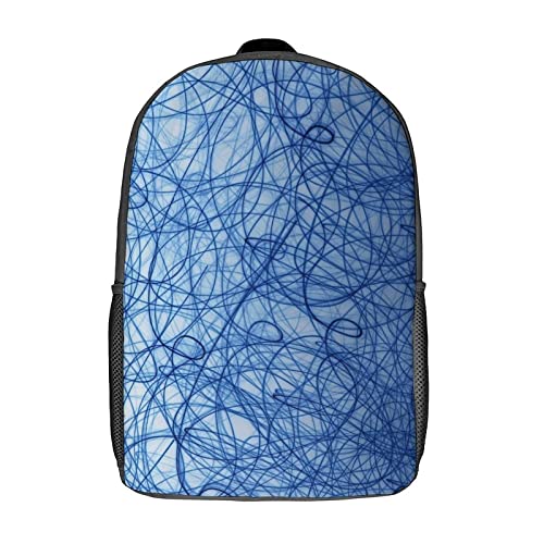 Bolsa impermeable para hombres y mujeres con protección para portátil y estampado 3D