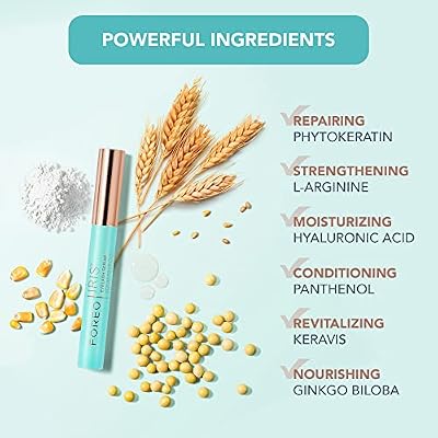 FOREO IRIS Eyelash Serum - Volume, Protection, Strength - Longer Lashes and Eyebrows - Concentrated Lash Serum for Eyebrow and Eyelash Growth- Phytokeratin, Arginine & HA - Fragrance Free - 0.15 fl.oz