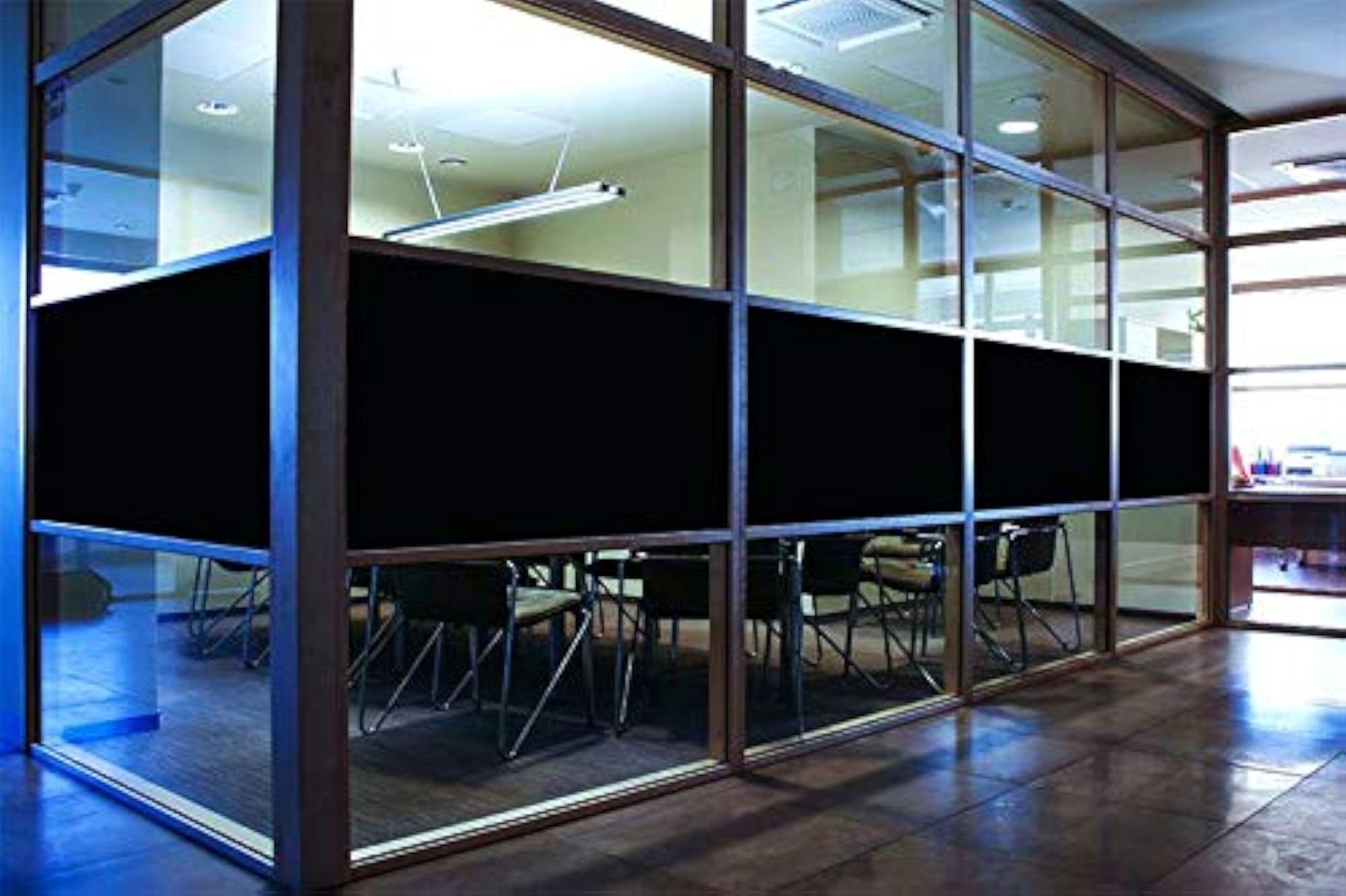 Solar Heat Control Privacy Smooth Glass Window Tint Sticker