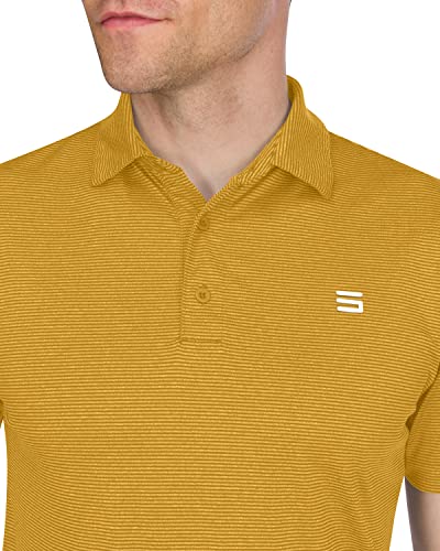 Three Sixty Six Golf Shirts For Men - Men’s Quick Dry Collared Polo Shirt - 4-Way Stretch & Upf 84 #TOP1