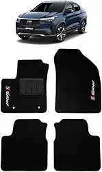 Tapete Para Fastback Híbrido Fiat Carpete 5mm 2025 2026 2027 Jogo