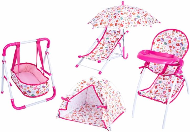 Pink Doll High Chair