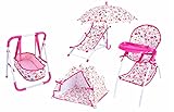 Pink Doll High Chair