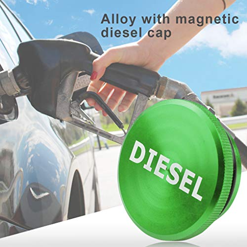 Cap Oil liga de alumínio Diesel Cap metal de combustível do carro Automotive Acessório de substituiç