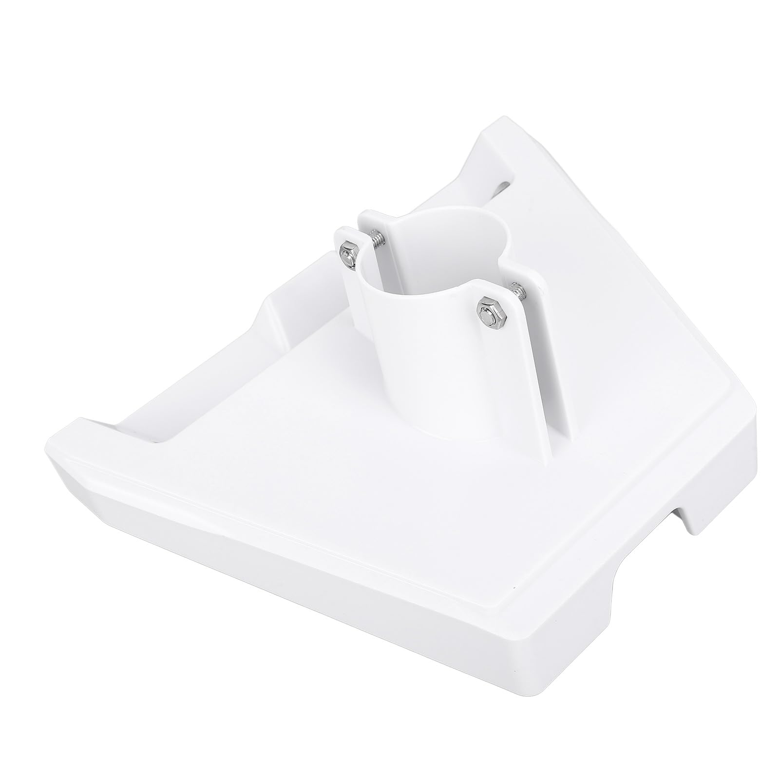 Adaptateur de Tuyaux Gen 3 Kit de Montage à Poteau de 39 Mm en Plastique pour V3 Dish Antenne Support Stable et Précis (White)
