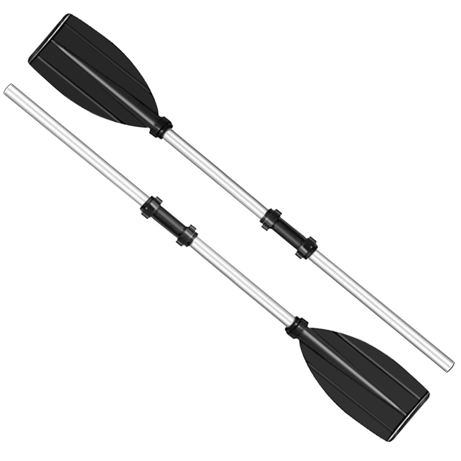 Wakects 125cm Pagaia Kayak, Pagaie Leggere in Lega di Alluminio per Adulti, Design Smontabile per Facile Conservazione e Trasporto