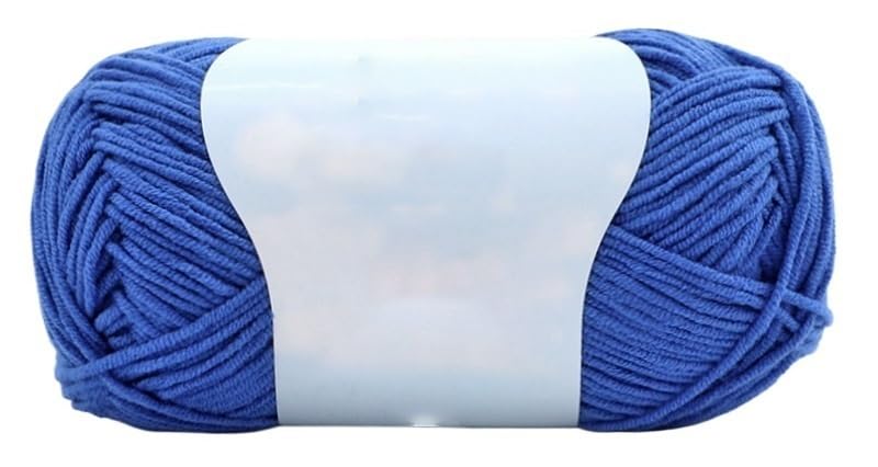 Fil de coton pour crochet 4 brins 5 écheveaux de 50g pour tricot artisanal coloris 20