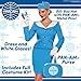 UNDERWRAPS Costumes Officially Licensed PAN AM® Stewardess - Licensed PAN AM® Stewardess Dress, Official PAN AM® Stewardess Costume for Women, Extra Large (14-16) - Women's X-Large