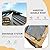 Domi Outdoor Living 12’x16’ Hardtop Gazebo, Wooden Coated Aluminum Frame Canopy with Galvanized Steel Double Roof, Outdoor Permanent Metal Pavilion with Curtains and Netting for Patio, Deck and Lawn