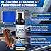 CYTITZHN Car Interior Cleaner Kit – All-Purpose Foam Cleaner for Leather, Fabric, Vinyl, Plastic, Carpet & Upholstery | Deep Stain Remover | Includes Brush & Microfiber Towel – 5oz/150ml