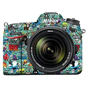 WRAPTURE. Premium DSLR Camera Scratchproof Protective Skin for Nikon D7200 - No Residue Removal, Bubble Free, Scratch Resistant, Stretchable, HD Quality Printed - Design 003