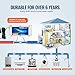 VEVOR Electronic Water Descaler System, Whole House Salt Free Descaler, Hard Water Conditioner to Reduces Scale Build-Up, for All Kinds of Plumbing Pipes, Durable for Over 6 Years