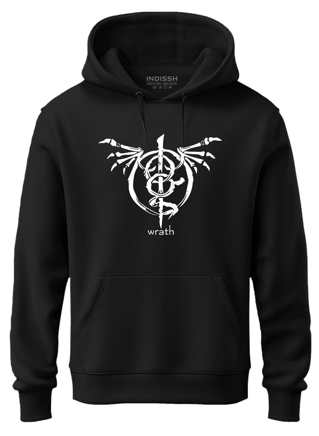 indissh Hoodies | Unisex Hoodie Sweatshirt Music Front Back Printed for Both Girls and Boys MU-BEHEMO-picture-49