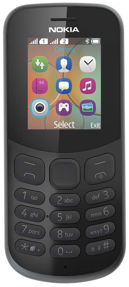 Nokia 130 Dual-SIM, 4,57 cm (1,8 Zoll), 67,9 g, Schwarz, Dual-SIM, 4,57 cm (1,8 Zoll), Bluetooth, 1020 mAh, Schwarz