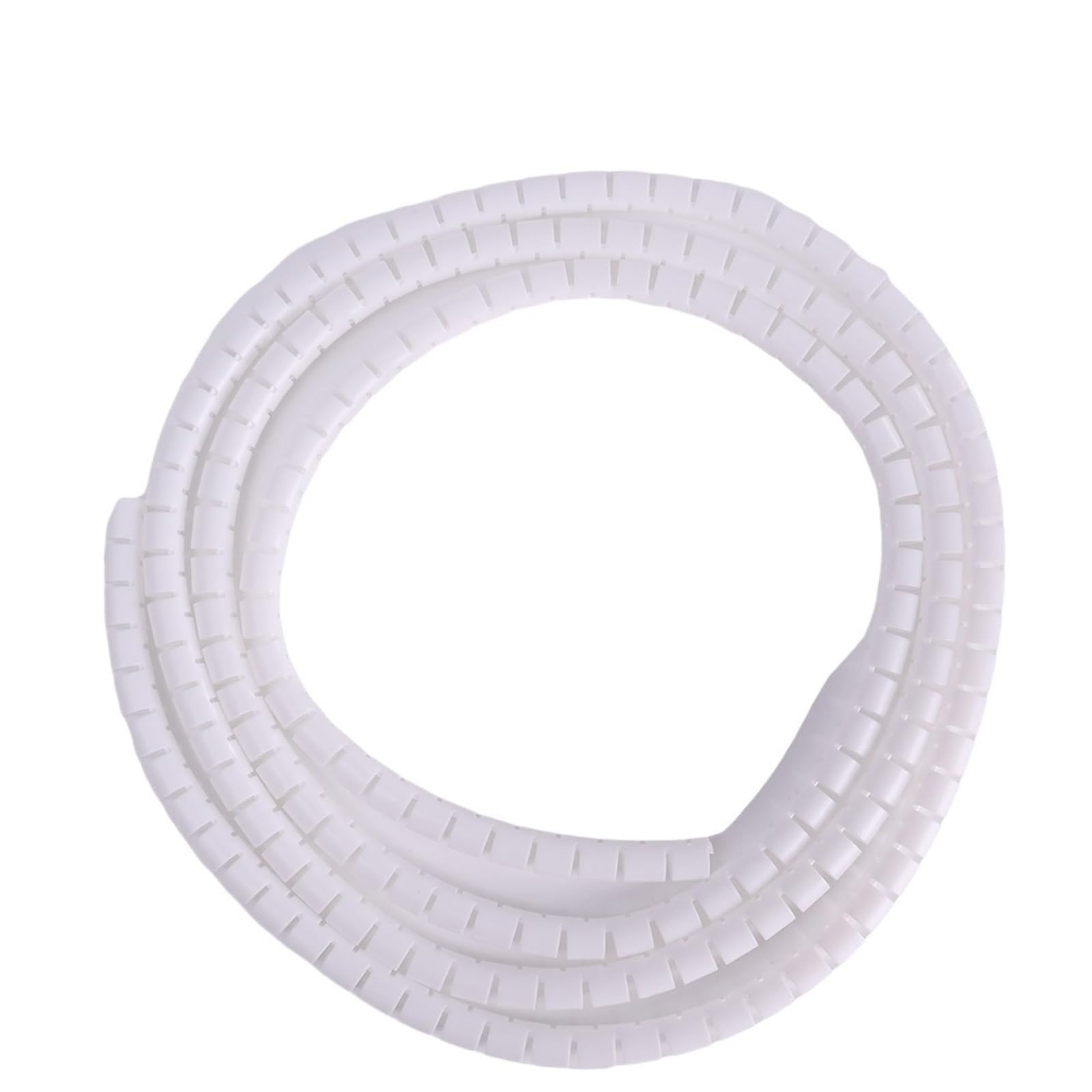 Tubo de arnés de alambre, organizador de cables en espiral, fundas protectoras para cables, enrollador de tubo de 10 metros, negro, 8 mm de diámetro